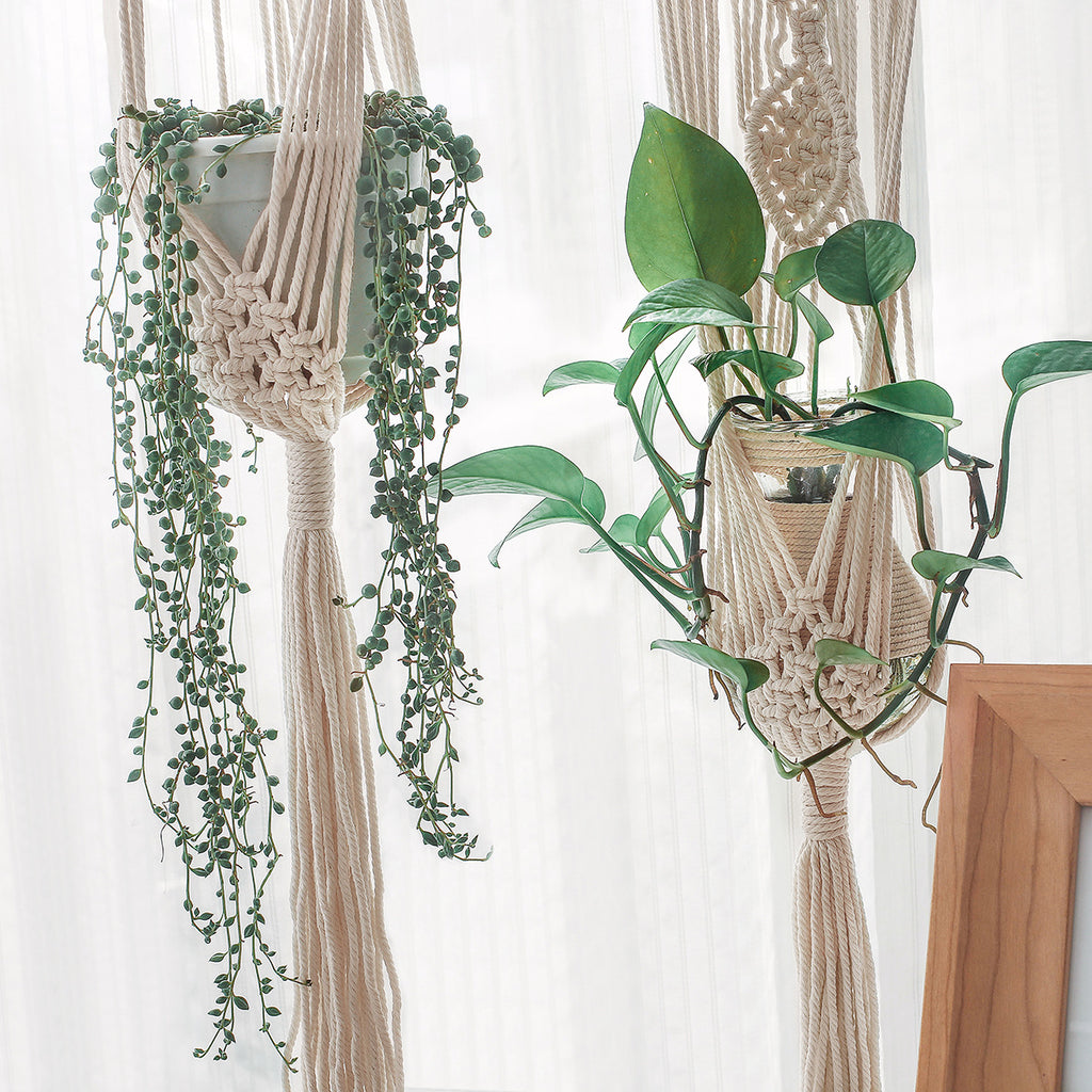Lace Hanging Flower Pot