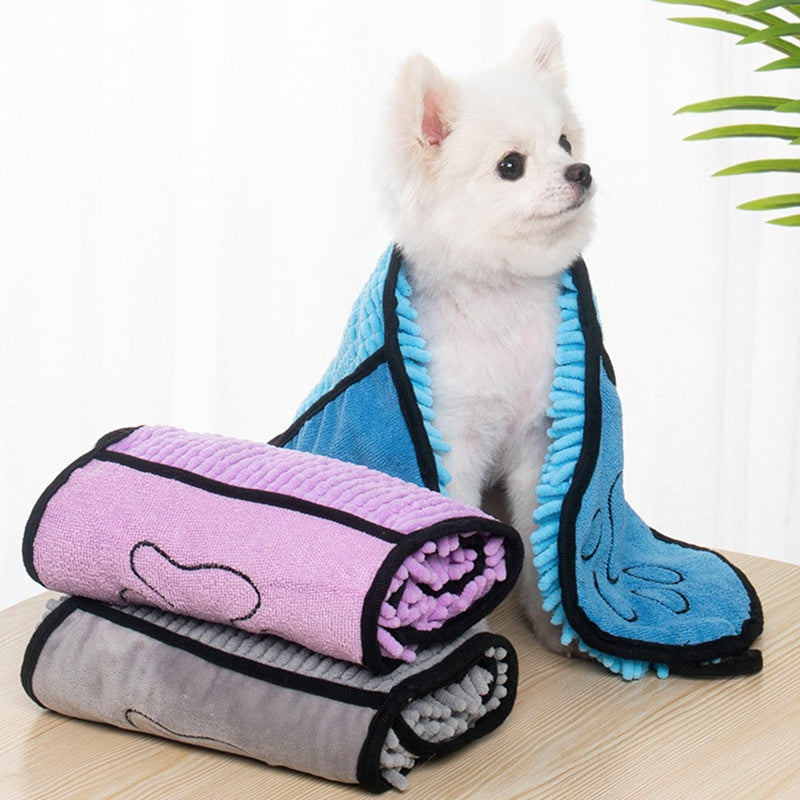 Super Absorbent Dog Bathrobe Microfiber Towel Dog and cat