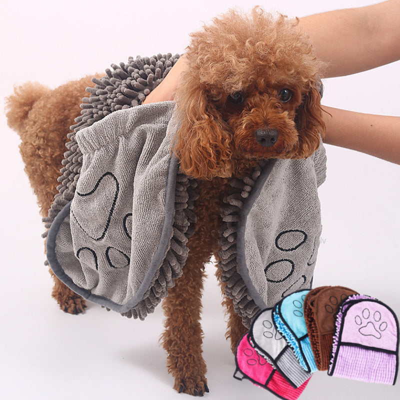 Super Absorbent Dog Bathrobe Microfiber Towel Dog and cat
