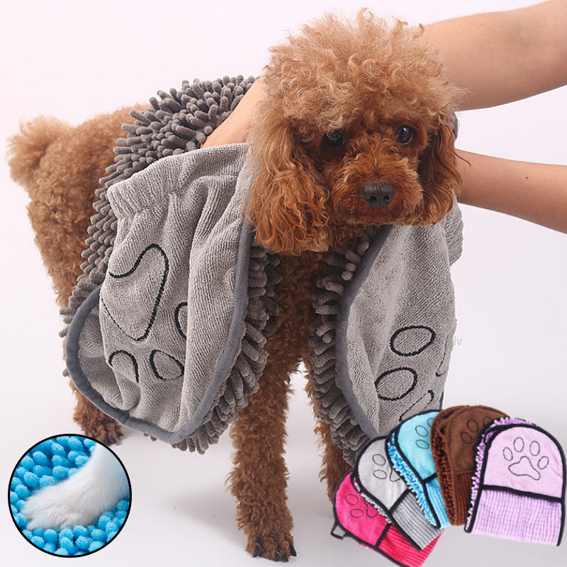 Super Absorbent Dog Bathrobe Microfiber Towel Dog and cat